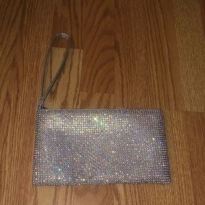 Sparkly wristlet